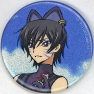 バッジ・ビンズ ルルーシュ・ランペルージ(ネコミミ) 「コードギアス 反逆のルルーシュ 生徒会報HOPE! POP UP SHOP トレーディングルルーシュオンリーグリッター缶バッジ」