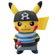 アクア団 「ポケットモンスター フィギュアコレクション 団員ごっこピカチュウ」 ポケモンセンター限定 画像 1