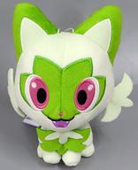 ぬいぐるみ ニャオハ コロっとまんまるぬいぐるみ〜ニャオハ・ホゲータ・クワッス〜 「ポケットモンスター」