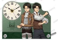 置き時計・掛け時計 リヴァイ・アッカーマン 描き下ろし アクリルスタンド時計 過去と現在ver. 「進撃の巨人」