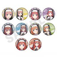 バッジ・ビンズ 【ボックス】五等分の花嫁＊ グリッター缶バッジ 小悪魔シスターver. 画像 1