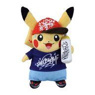 ぬいぐるみ ピカチュウ(ピカチュウグラフィティアーティスト風) Pokemon Center SHIBUYA Graffiti Art ぬいぐるみ 「ポケットモンスター」 ポケモンセンター限定