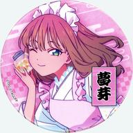 バッジ・ピンズ 南夢芽 「グリッドマンユニバース POP UP SHOP in TSUTAYA 缶バッジ 和菓子ver.(描き下ろしイラスト)」