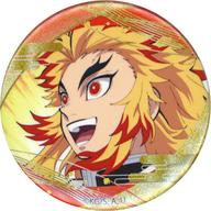 バッジ・ピンズ 煉獄杏寿郎 グリッター缶バッジVol.2 「鬼滅の刃」 ジャンプショップ限定