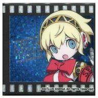 バッジ・ピンズ(キャラクター) アイギス 「セガコラボカフェ ペルソナQ2 ニューシネマ ラビリンス スクエアホロ缶バッジB」 Bild 1