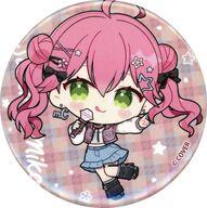 バッジ・ピンズ さくらみこ(ミニキャラ) 「バーチャルYouTuber ホロライブ miComet×カラオケショップ JOYSOUND トレーディング缶バッジ スタジャンver.」