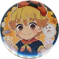 バッジ・ピンズ 我妻善逸(ラメ) 「鬼滅の刃×ufotable Cafe/マチ★アソビCAFE ハロウィンイベント2021 57mmランダム缶バッジ Aグループ」