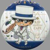 バッジ・ピンズ(キャラクター) 怪盗キッド(パンケーキ) 「名探偵コナン 怪盗キッドカフェ 缶バッジ」