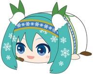 ぬいぐるみ F雪ミク(2015) ぽてコロマスコットMsize(ぬいぐるみ) 「キャラクター・ボーカル・シリーズ 01 初音ミク」