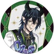 バッジ・ビンズ マレウス・ドラコニア 「ディズニー ツイステッドワンダーランド トレーディンググリッター缶バッジvol.2 おめかしバースデー」