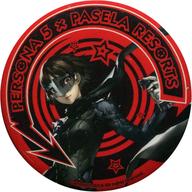 バッジ・ピンズ(キャラクター) 新島真(クイーン) オリジナル缶バッジ 「ペルソナ5×PASELA RESORTS」 メニュー注文特典 imagen 1