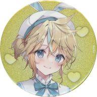 バッジ・ピンズ 鏡音レン(グリッター) 75mm缶バッジ 「楽天コレクション 初音ミク Happy 16th Birthday」 E-3賞