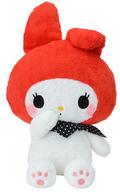 ぬいぐるみ マイメロディ ゆるかわ ギガジャンボ50’sファッションぬいぐるみ“マイメロディ” 「サンリオキャラクターズ」 รูปภาพ 1