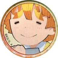 バッジ・ピンズ(キャラクター) 我妻善逸(笑顔) 「鬼滅の刃 中高一貫!!キメツ学園物語×ufotable cafe ランダム缶バッジ(第2弾)」