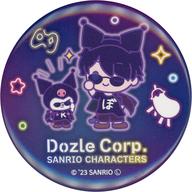 バッジ・ピンズ ぼんじゅうる×クロミ ランダム缶バッジ ネオンver. 「ドズル社×サンリオキャラクターズ」 imagen 1