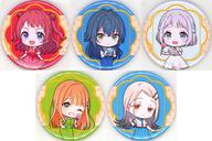 バッジ・ピンズ 全5種セット 「アイドルマスターシリーズ×西武園ゆうえんち レトロフェス 缶バッジ ミニキャライラスト BOX 学園アイドルマスター」 gambar 1