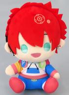 ぬいぐるみ 七尾太一×ポチャッコ(ミニキャライラスト) ぬいぐるみ 「A3!×サンリオキャラクターズ」