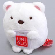 ぬいぐるみ [単品] しろくま てのりぬいぐるみ 「ユニクロ×すみっコぐらし グラフィックTシャツ」 付属品