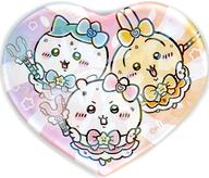 バッジ・ピンズ 集合 「ちいかわ なんか小さくてかわいいやつ まじかるちいかわ ハート缶バッジコレクション」