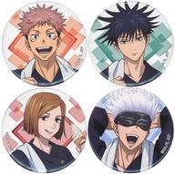 バッジ・ピンズ 缶バッジセット(4個組) 「呪術廻戦×極楽湯・RAKU SPA 極楽 じゅじゅやすみ」