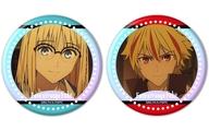 バッジ・ビンズ アヤカ・サジョウ＆セイバー オーロラ缶バッジ2個セット 「TVアニメ Fate/strange Fake」