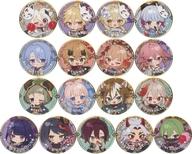 バッジ・ピンズ 全17種セット 「原神×SWEETS PARADISE -櫻舞万雷- ちびキャラ トレーディング缶バッジ」 รูปภาพ 1