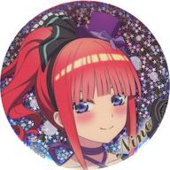 バッジ・ピンズ 中野二乃 BIGホログラム缶バッジ 「ひこくじmini 五等分の花嫁〜masquerade party〜」 ホログラム賞