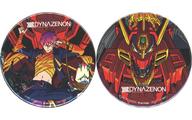 バッジ・ピンズ [単品] ガウマ＆ダイナゼノン 描き下ろし76mm缶バッジ2個セット 「Blu-ray/DVD SSSS.DYNAZENON」 アニメイト全巻連動購入特典