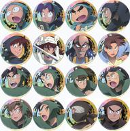バッジ・ビンズ 全16種セット 「劇場版 忍たま乱太郎ドクタケ忍者隊 最強の軍師 トレーディングメインビジュアル缶バッジ」