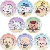 バッジ・ビンズ 全8種セット 「ちいかわ なんか小さくてかわいいやつ×くら寿司(2024年) ビッくらポン 缶バッジ」 รูปภาพ 1