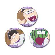 バッジ・ビンズ 一松 場面写缶バッジ3個セット 「おそ松さん」