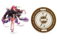 コースター 宝鐘マリン1stライブ アクリルスタンドコースター 「バーチャルYouTuber ホロライブ 宝鐘マリン 1stライブ Ahoy!! キミたちみんなパイレーツ」 ライブグッズ