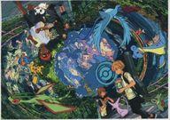 스티커 아카사카 하루 일러스트 Pokemon GO 5th Anniversary 스티커 「포켓몬스터」 포켓몬센터 한정 굿즈 구매 특전
