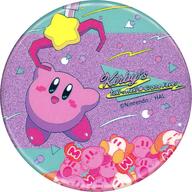 バッジ・ピンズ カービィ(クレーンゲーム) ホログラム缶バッジ 「スペシャルガラポン 星のカービィ カービィガラポン」 C賞