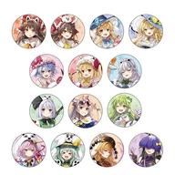 バッジ・ピンズ 全14種セット 「東方Project×よみうりランド 博麗神社夏祭り2025 in よみうりランド トレーディング缶バッジ」