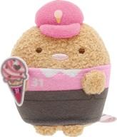 ぬいぐるみ とんかつ 店員さんごっこスタイル てのりぬいぐるみ すみっコぐらしコレクション サーティワンアイスクリームシリーズ 「すみっコぐらし」 imagen 1