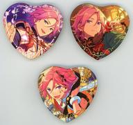 バッジ・ビンズ 桜河こはく 傾心缶バッジ(3個セット) 「あんさんぶるスターズ!!」 中国限定