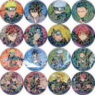 バッジ・ピンズ 全16種セット 「NARUTO-ナルト- 疾風伝 POP UP STORE in ロフト 描き下ろし 木の上での戦闘ver. トレーディングホログラム缶バッジ」