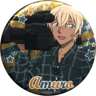バッジ・ピンズ(キャラクター) 安室透(映画撮影) キラキラ缶バッジ 「名探偵コナン」 アニメイトガールズフェスティバル2019 グッズ購入特典