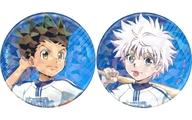 バッジ・ビンズ ゴン＆キルア ベイスターズ / 描き下ろし ホログラム缶バッジセット 「HUNTER×HUNTER BASEBALL」