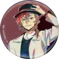 バッジ・ピンズ 中原中也(上半身) 「文豪ストレイドッグス 描き下ろし 冬の休日ver. トレーディング Ani-Art グリッター缶バッジ」