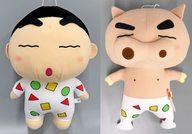 Pajama Party Big Plush Set of 2 - White Pajamas Ver. Crayon Shin-chan image 1