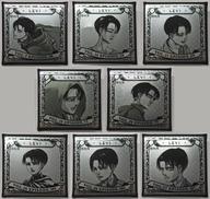 バッジ・ピンズ 全8種セット 「進撃の巨人 ”MEMORIAL FRAGMENT” リヴァイバースデー2021 トレーディングスクエア缶バッジ」