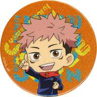 バッジ・ピンズ 虎杖悠仁(ミニキャラ) 「TOKYOアニメツーリズム2023 呪術廻戦 POP UP SHOP in マルイ グリッター缶バッジコレクション」