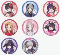 バッジ・ビンズ 全8種セット 「ブルーアーカイブ 〜げにうららか☆京都満喫春の旅!〜 トレーディング缶バッジ」 รูปภาพ 1