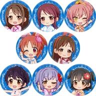 バッジ・ピンズ 全8種セット 「アイドルマスター シンデレラガールズ POP UP SHOP in 有楽町マルイ 缶バッジA」