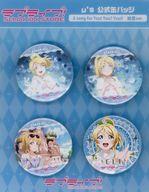 뱃지·핀즈 아야세 에리 μ's 공식 캔뱃지(4개 세트) A song for You! You? You!! 「러브 라이브! School idol STORE」