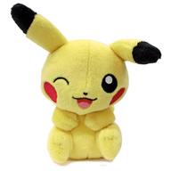 ぬいぐるみ ピカチュウ(ウインク) プチぬいぐるみINモンスターボールケース Vol.4 「ポケットモンスター」 ポケモンセンター限定 Bild 1