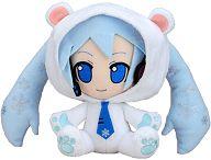 ぬいぐるみ 雪ミク(白熊着ぐるみver.) ボーカロイドぬいぐるみストラップ2 「キャラクター・ボーカル・シリーズ」 ワンダーフェスティバル2011冬限定