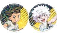 バッジ・ビンズ ゴン＆キルア タイガース / 描き下ろし ホログラム缶バッジセット 「HUNTER×HUNTER BASEBALL」 Bild 1